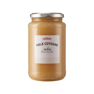 Salsa di mele cotogne 650 gr lazzaris