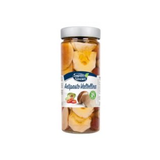 Antipasto valtellina in olio d'oliva