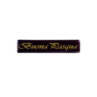 Placchette choc buona pasqua 7 x1.5