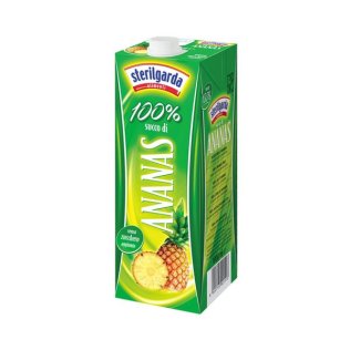 Succo ananas 100% in brik 1 lt