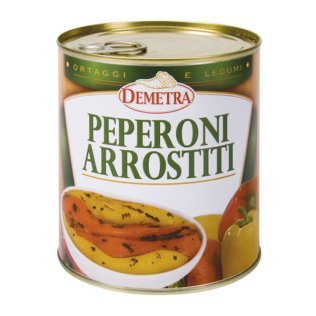 Peperoni gialli/rossi arrostiti