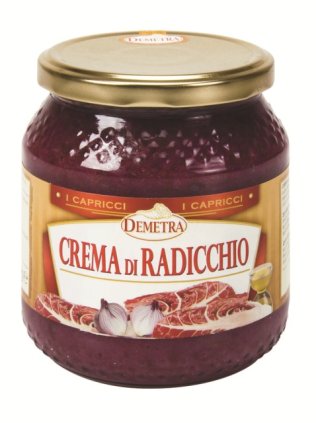 Crema di radicchio 530 gr demetra