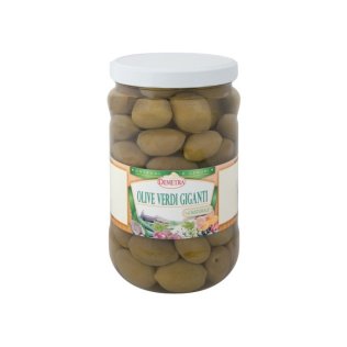 Olive verdi giganti al naturale demetra