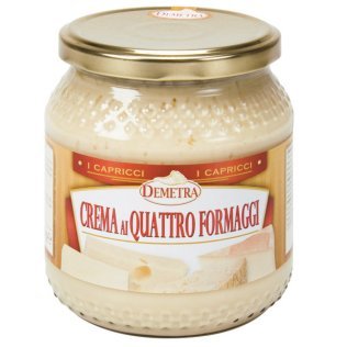 Crema ai 4 formaggi 560 gr demetra