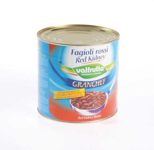 Fagioli red kidney cotti al vapore