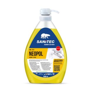 Piatti gel agrumi sanitec 1 lt