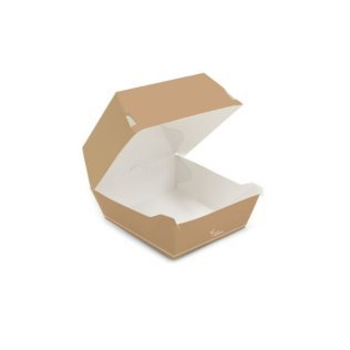 Scatola delivery avana 18.5x18.5 h:9 cm