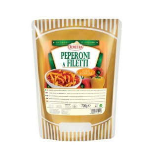 Peperoni a filetti arrosti tricolore