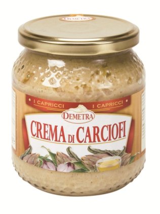 Crema di carciofi 540 gr demetra