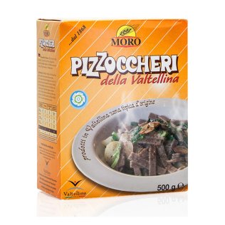 Pizzoccheri della valtellina 500 gr moro