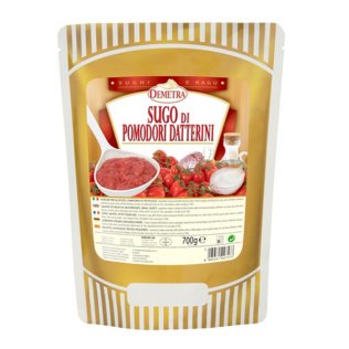 Sugo pomodori datterini 700 gr demetra