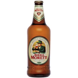 Birra moretti in bottiglia 660 ml