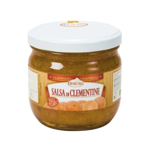 Salsa di clementine 260 gr demetra