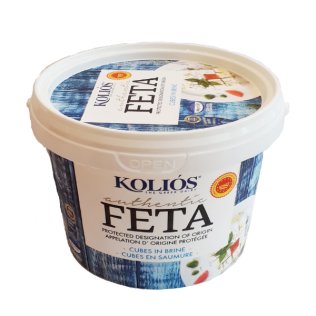 Feta greca dop cubetti in salamoia