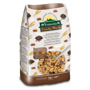 Muesli croccante cioccolato e nocciole