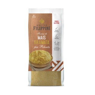 Farina di mais gialla bramata 1 kg