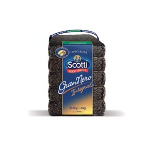 Riso integrale gran nero 5 kg scotti