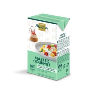 Crema tipo panna vegetale senza zucchero