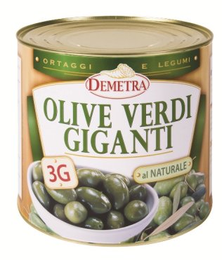Olive verdi giganti 3g demetra