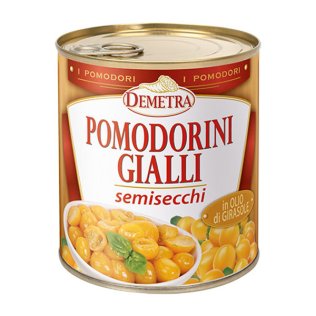 Pomodorini gialli semisecchi o.girasole