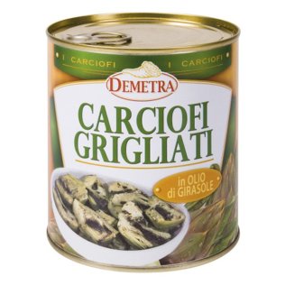 Carciofi grigliati o.girasole demetra