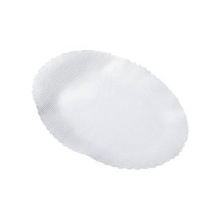 Sottovassoio carte bianca ovale 19x29 cm