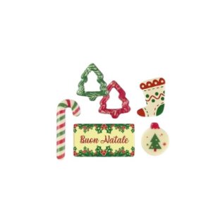 Kit natale choc assortito rosso e verde