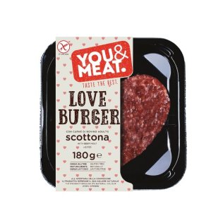 Love burger hamburger dell'amore 180 gr