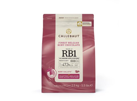 Cioccolato ruby callebaut 2.5 kg