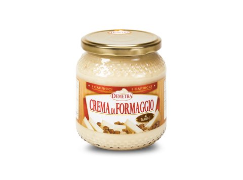 Crema formaggio/tartufo 550 gr demetra