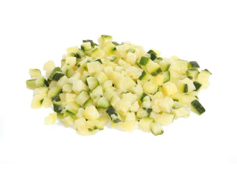 Zucchine a cubetti 12x12mm