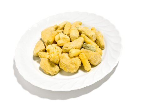 Fritto misto di verdure pastellate paren