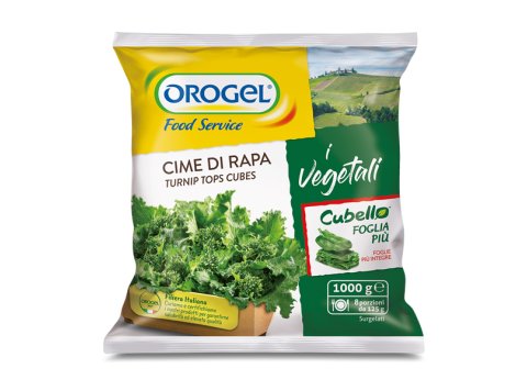 Cime di rapa cubello foglia più orogel