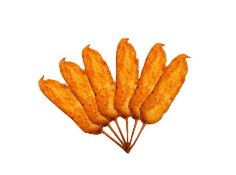 Bastoncini di pollo precotti in stecco