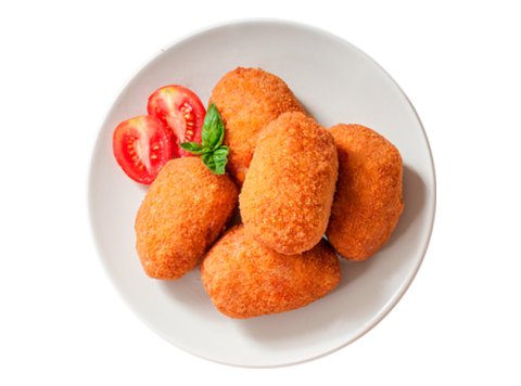 Suppli pomodoro e mozzarella