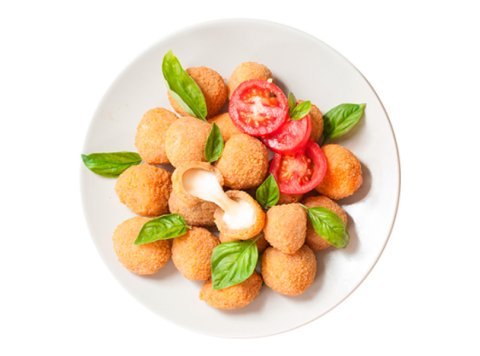 Mozzarelline impanate del piceno