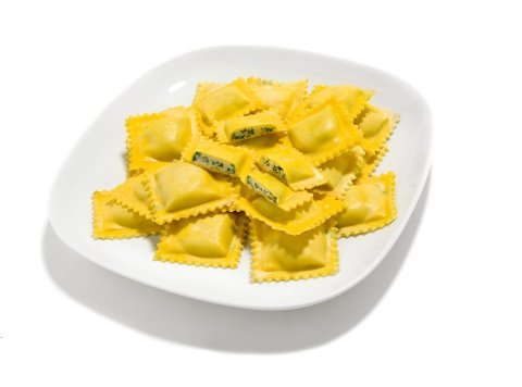 Ravioli ricotta/spinaci