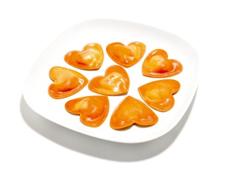 Cuori rossi mozz.bufala/pom./basil. l.t.