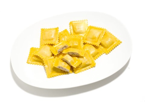 Tortelli con radicchio rosso l.t.