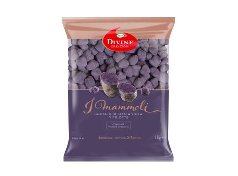 Gnocchi di patate viola (mammoli) d.c.