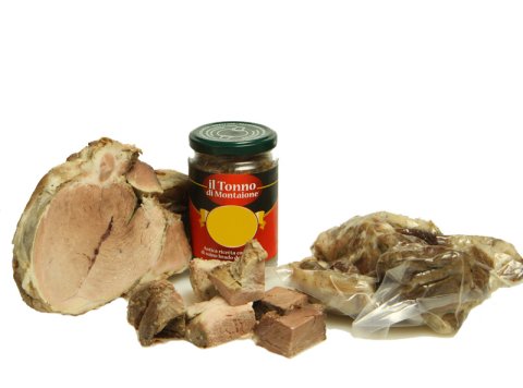 Il tonno spalla cotta suino del mattone