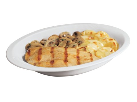 Filetto pollo/funghi/patate fiordiprimi