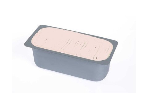 Gelato pompelmo rosa in vaschetta