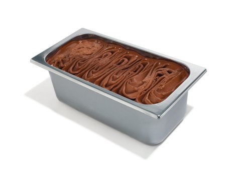 Gelato cacao in vaschetta