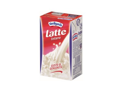 Latte intero uht sterilgarda 1 lt