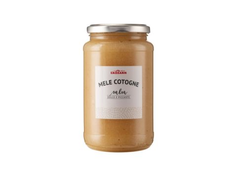 Salsa di mele cotogne 650 gr lazzaris