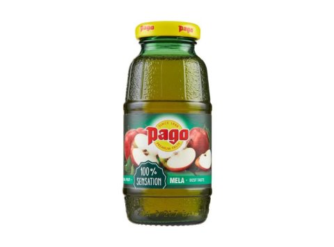Succo mela in vetro pago 200 ml