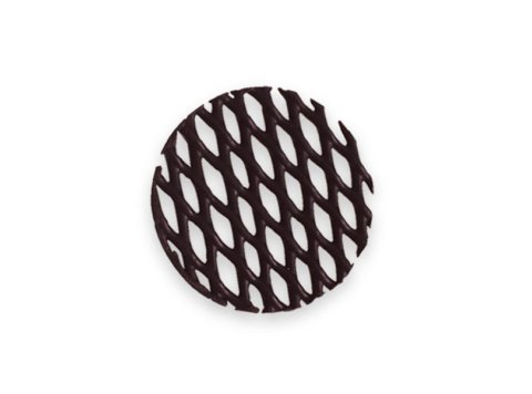 Mini disco griglia choc fondente