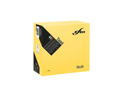 Tovaglioli 2 v 38x38 gialli