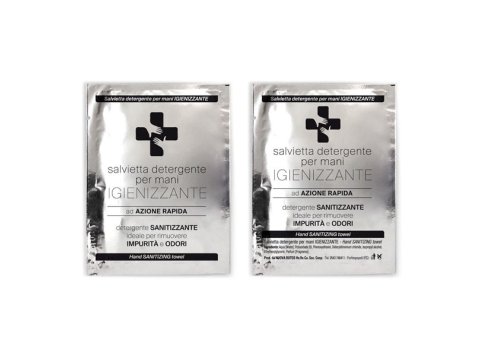 Salviette igieniz. mani in bustina 200pz